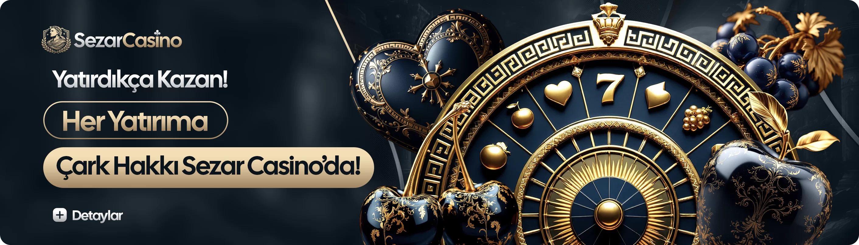 Sezar Casino hoşgeldin bonusu görseli